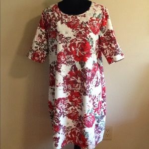 Giuliana Floral Printed Dress